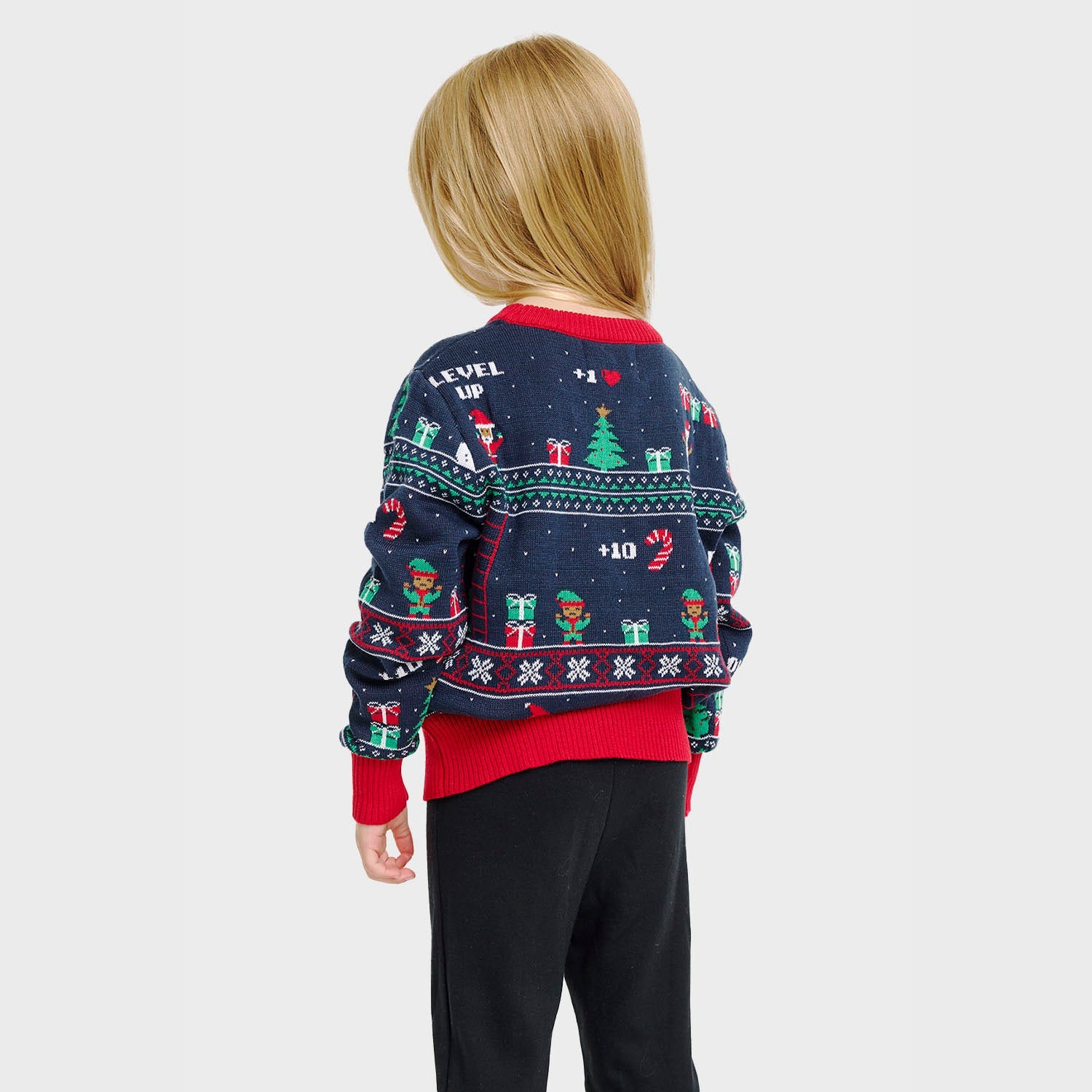 Vintage Gaming Christmas Sweater β Kids